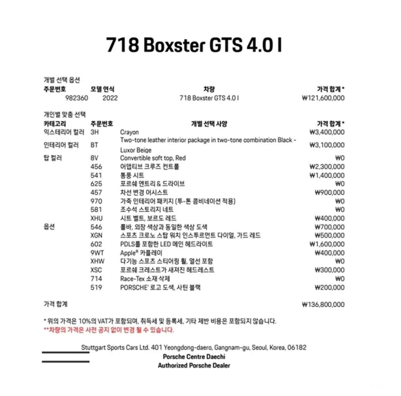 718 Boxster
