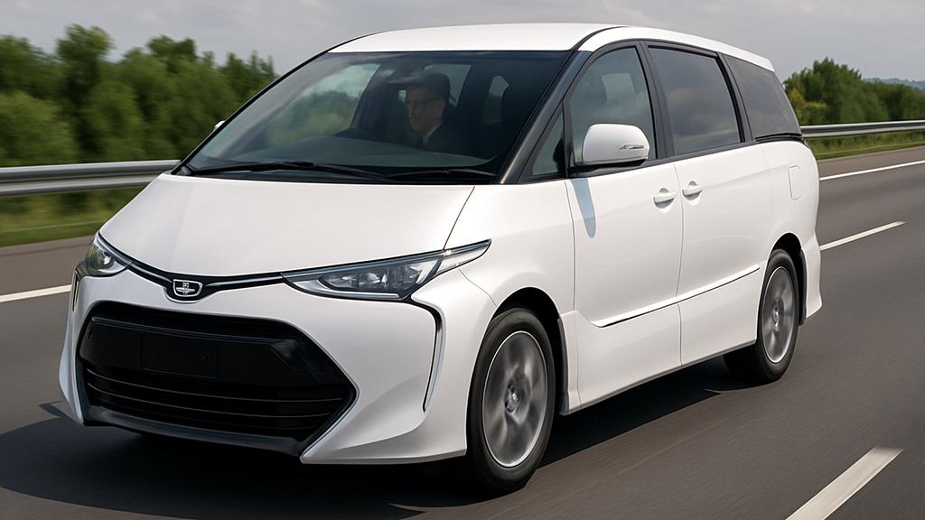 Toyota Estima III рестайлинг 3, минивэн бизнес-класса с гибридной установкой и полным приводом E-Four, 2016-2019